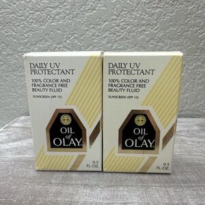 $21 🌙 VTG‎ Original Oil of Olay Beauty Fluid Lotion Liquid 1 oz Glass NEW